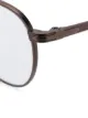Persol round bronze frame sunglasses