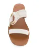 Chloé leather strap flip flops