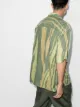 Nicholas Daley Aloha striped short sleeve shirt