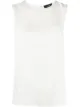 Image 1 of Theory sleeveless silk tank top