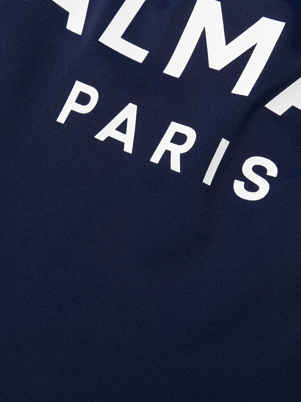 Balmain Badpak met logo Blauw
