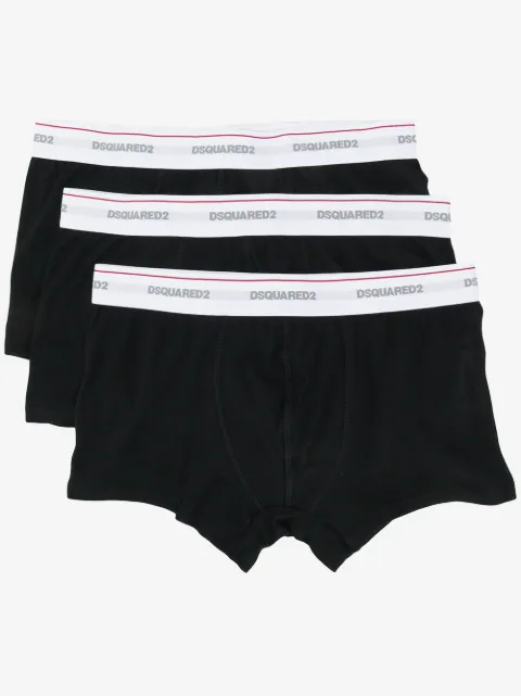 DSQUARED2 three-pack logo boxers