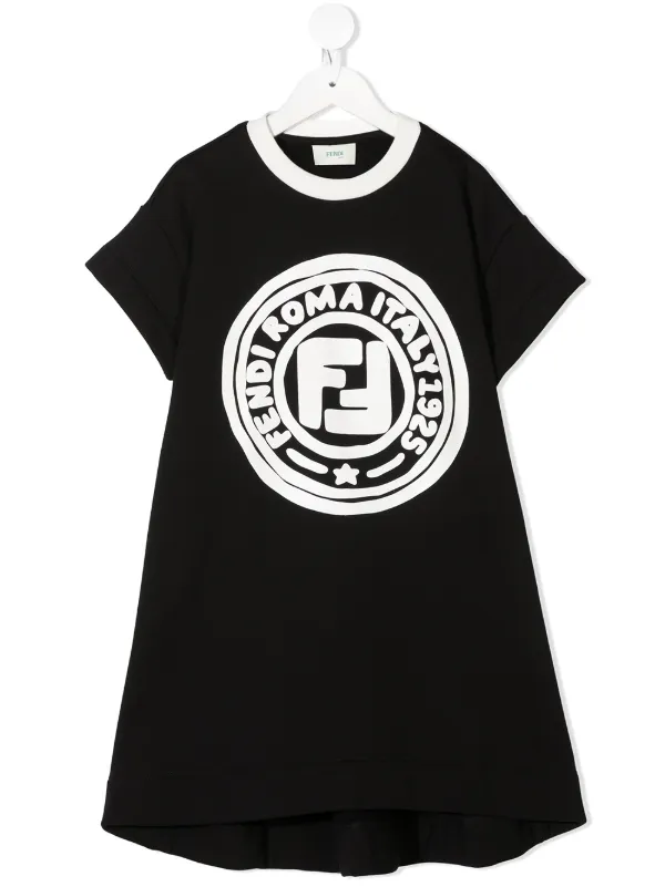 Fendi Kids Tシャツワンピース Farfetch