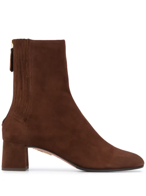Aquazzura 皮质短靴