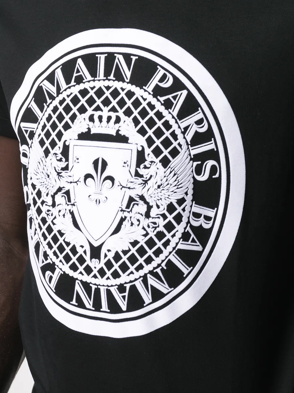 фото Balmain футболка с принтом