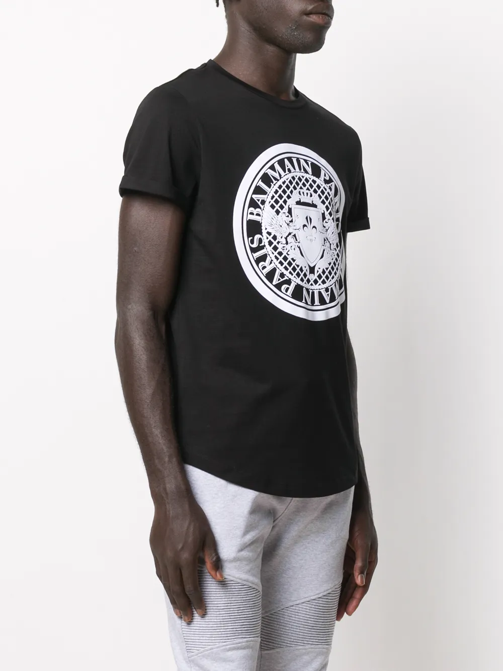 фото Balmain футболка с принтом