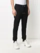 Balmain logo flocked track pants