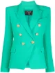 Image 1 of Balmain double-breasted peak-lapel blazer