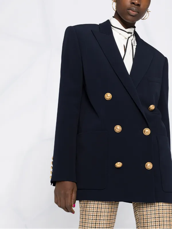 farfetch balmain blazer