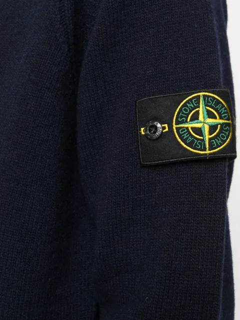 stone island mock neck jumper