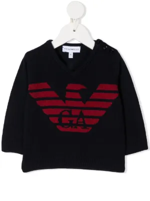 armani boys tops