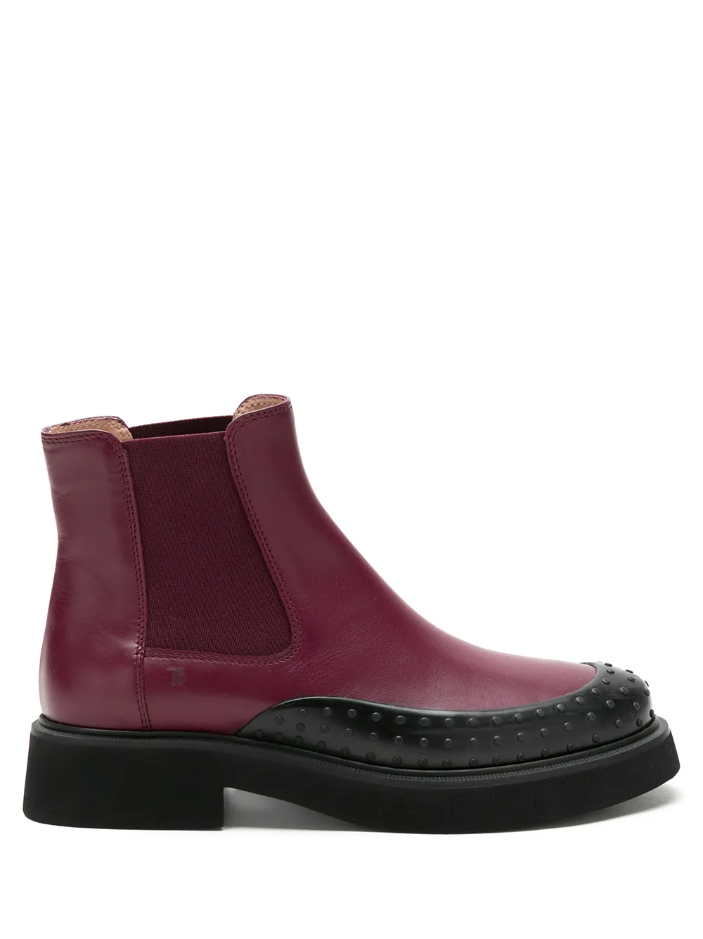 

Tod's botas chelsea con apliques - Rojo