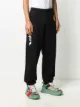 Heron Preston logo print track pants