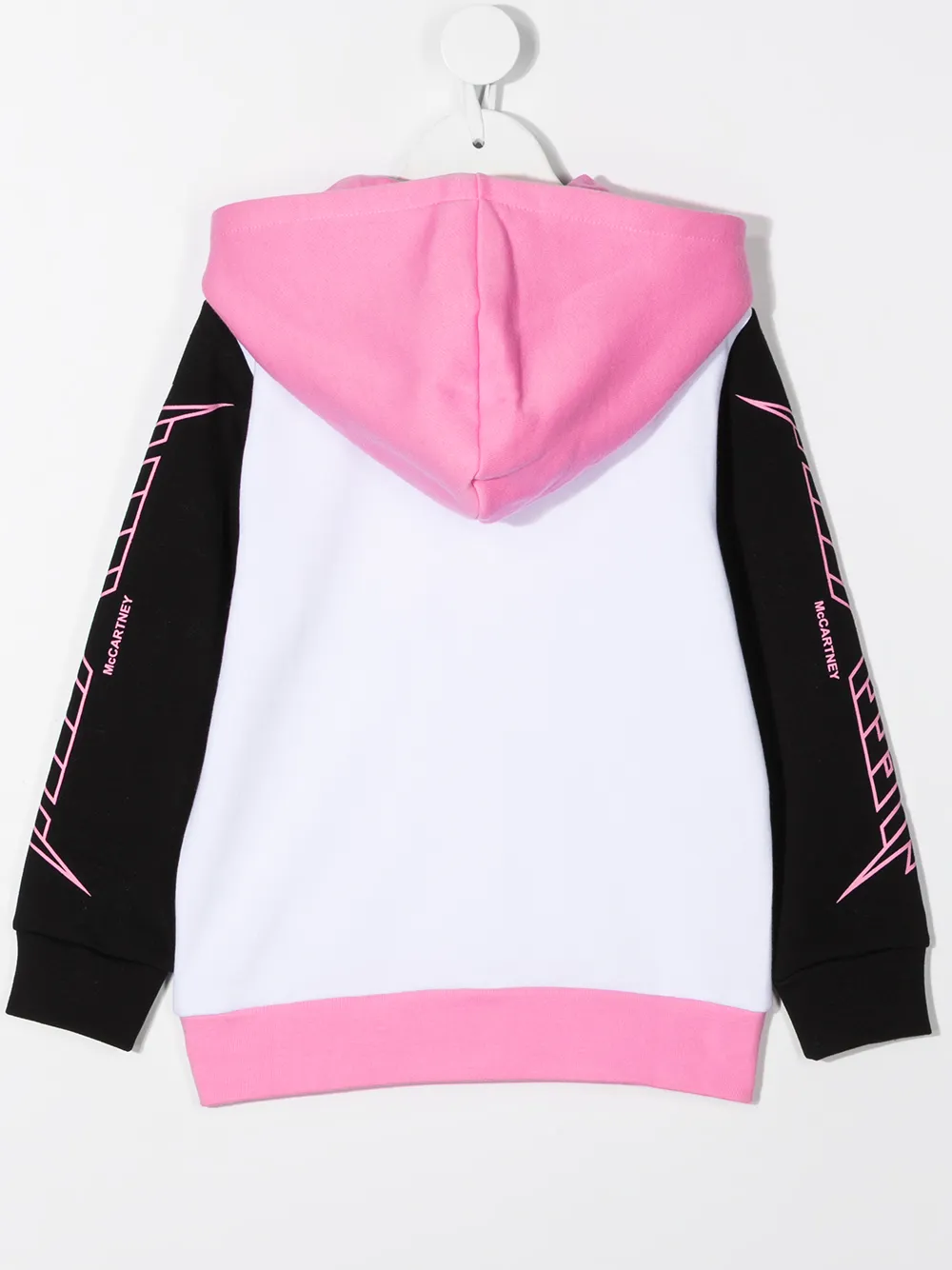 Image 2 of Stella McCartney Kids contrast sleeve hoodie