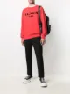 Image 2 of Balmain flocked logo sweatshirt