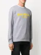 Balmain flocked logo sweatshirt