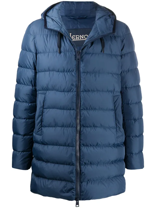 herno long padded coat