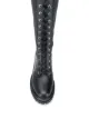 Gianvito Rossi Martis ribbed combat boots