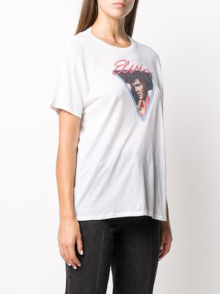 Vegas Elvis Boy printed cotton and cashmere T-shirt展示图