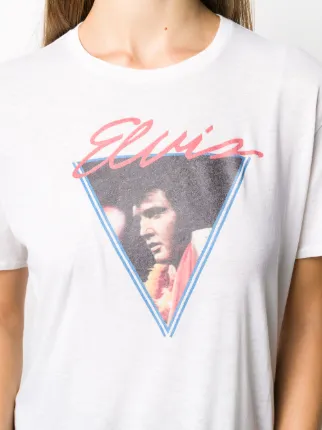 Vegas Elvis Boy printed cotton and cashmere T-shirt展示图