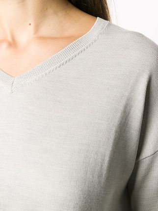 v-neck wool jumper展示图