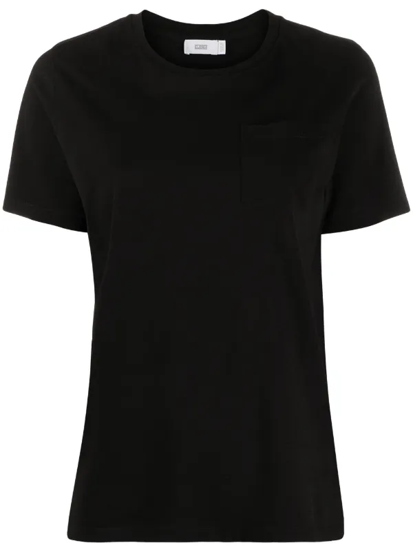 plain black t shirt with pocket