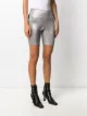 Paco Rabanne glitter cycling shorts