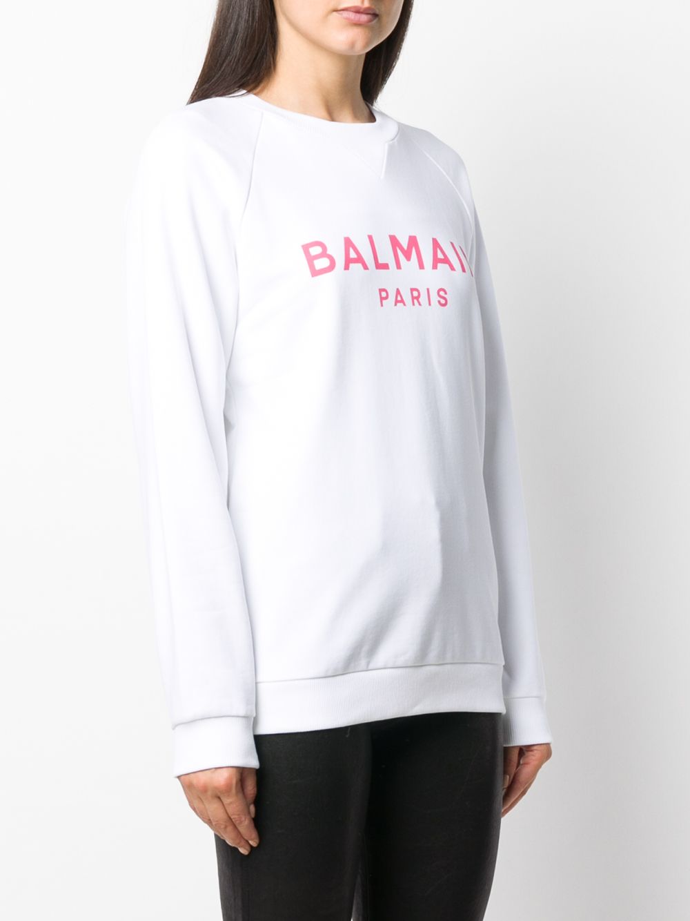 Balmain Logo Sweatshirt - Farfetch