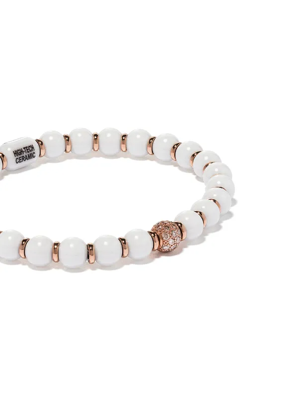 Roberto Demeglio 18kt Rose gold Diamond And White Ceramic