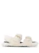 Image 1 of Marni shearling buckled sandals