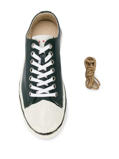 marni lace up sneakers
