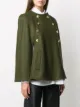 Boutique Moschino double-breasted cape
