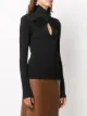 MSGM high neck knitted top