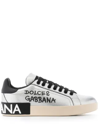 Dolce & Gabbana Portofino logo-print Sneakers - Farfetch