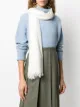 الصورة 2 من Jil Sander وشاح كشمير بشراشيب