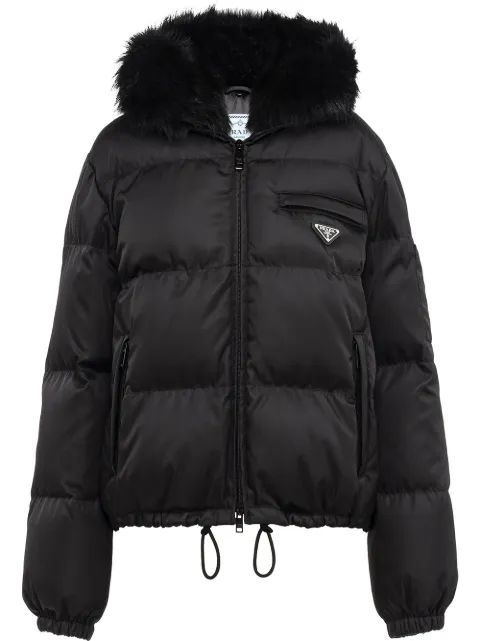 Prada Re-Nylon gabardine puffer jacket