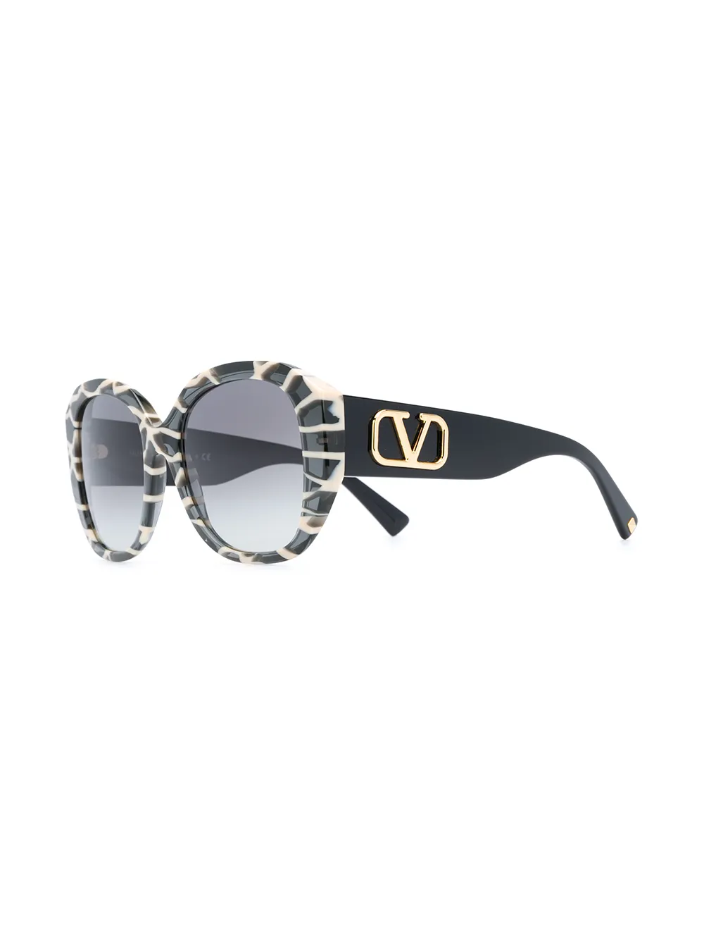 фото Valentino eyewear солнцезащитные очки с логотипом vlogo