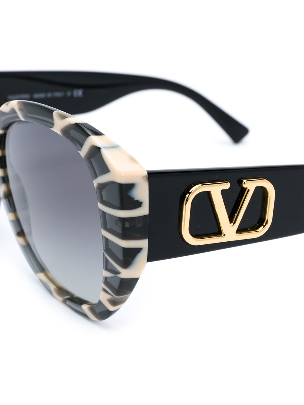 фото Valentino eyewear солнцезащитные очки с логотипом vlogo