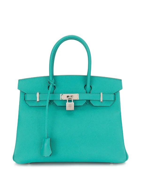 teal birkin bag