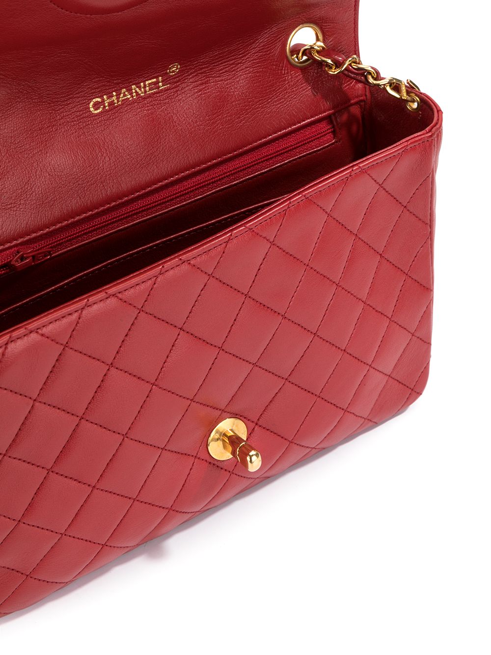 фото Chanel pre-owned стеганая сумка на плечо 1985-1993-х годов