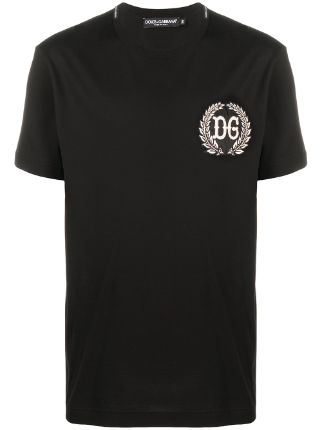 Dolce & Gabbana DG Patch Cotton T-shirt - Farfetch