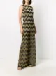 M Missoni chevron-print long jumpsuit