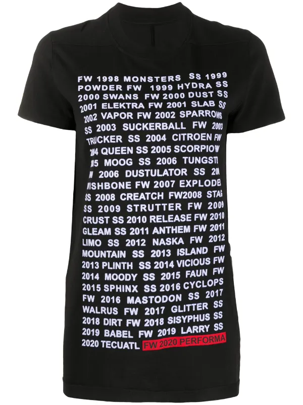 Rick owens performa tee Outlet