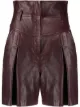 Image 1 of Alberta Ferretti high-waist matte shorts