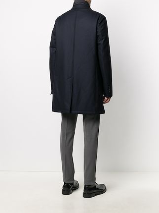 layered single-breasted coat展示图