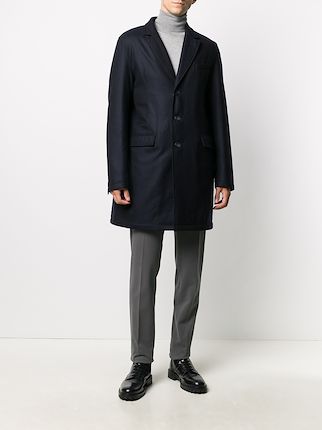 layered single-breasted coat展示图