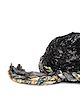 Saint Laurent sequin-embellished braided hat
