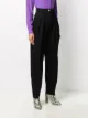 Alberta Ferretti high-waisted pleated trousers