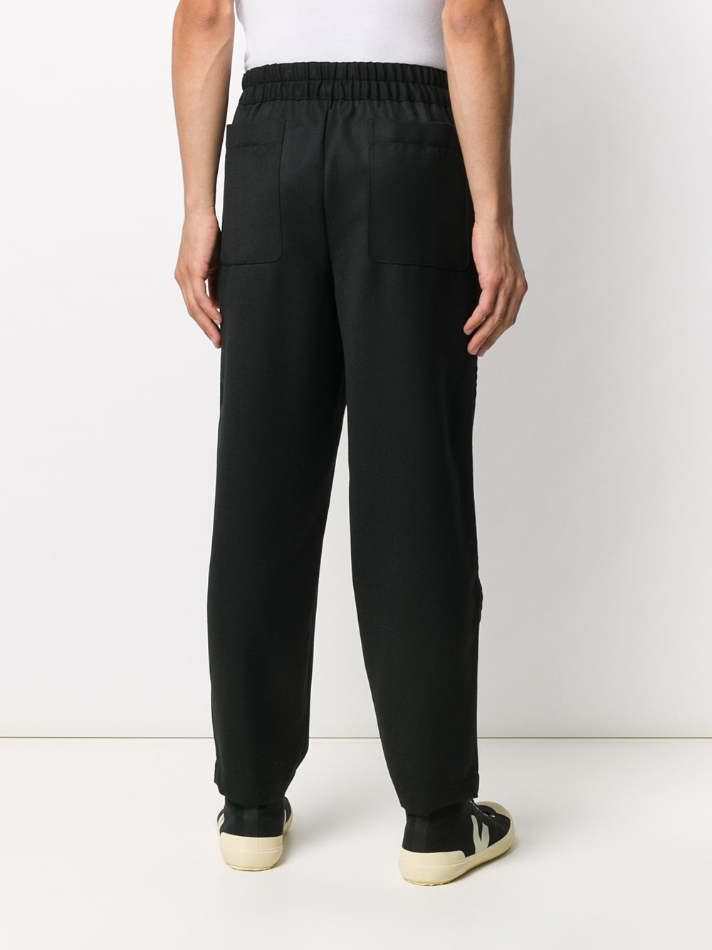 Comme Des Garçons Shirt high-waisted Straight Leg Trousers - Farfetch