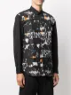 Comme Des Garçons Shirt コントラストパネル シャツ